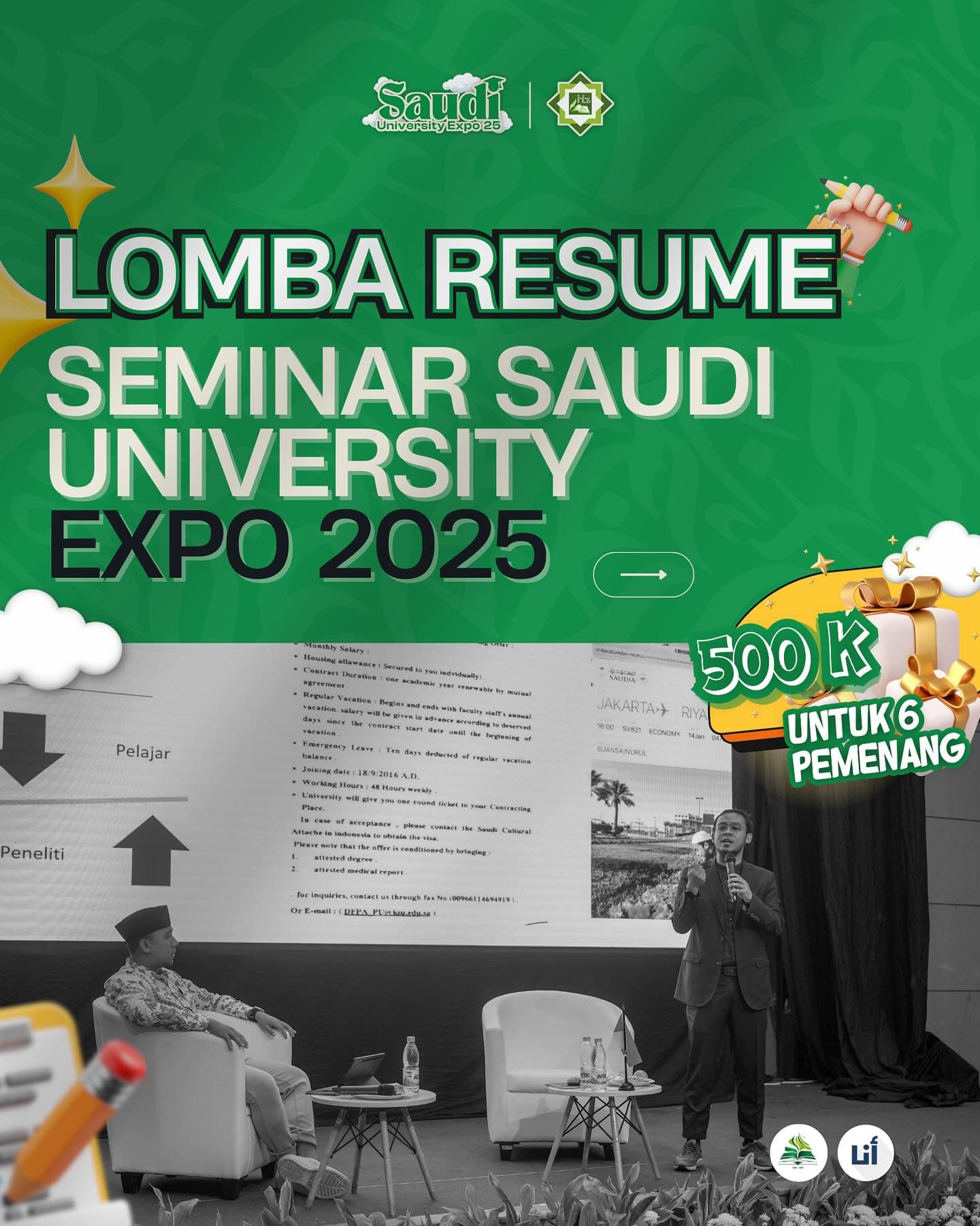 1st Place in Saudi University's Resume Writing Competition